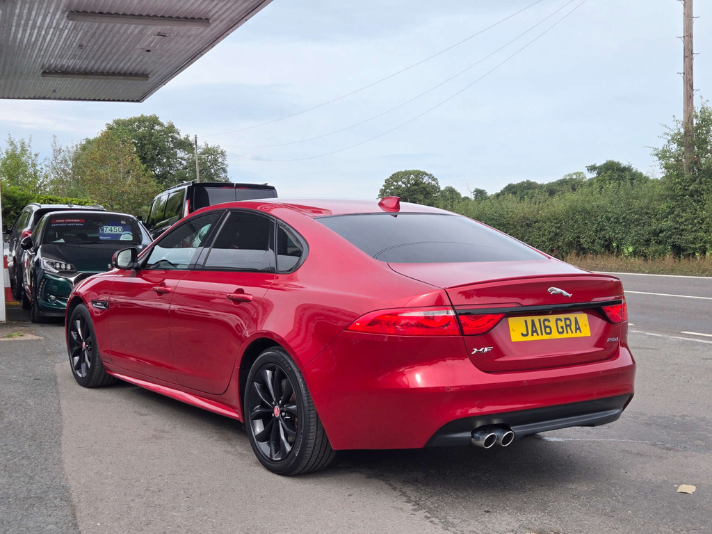 Jaguar XF R-sport D Red #4