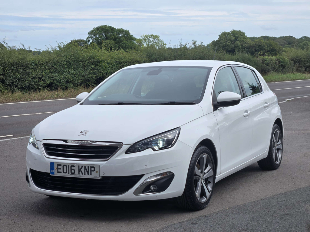 Peugeot 308 Allure Ss White #2
