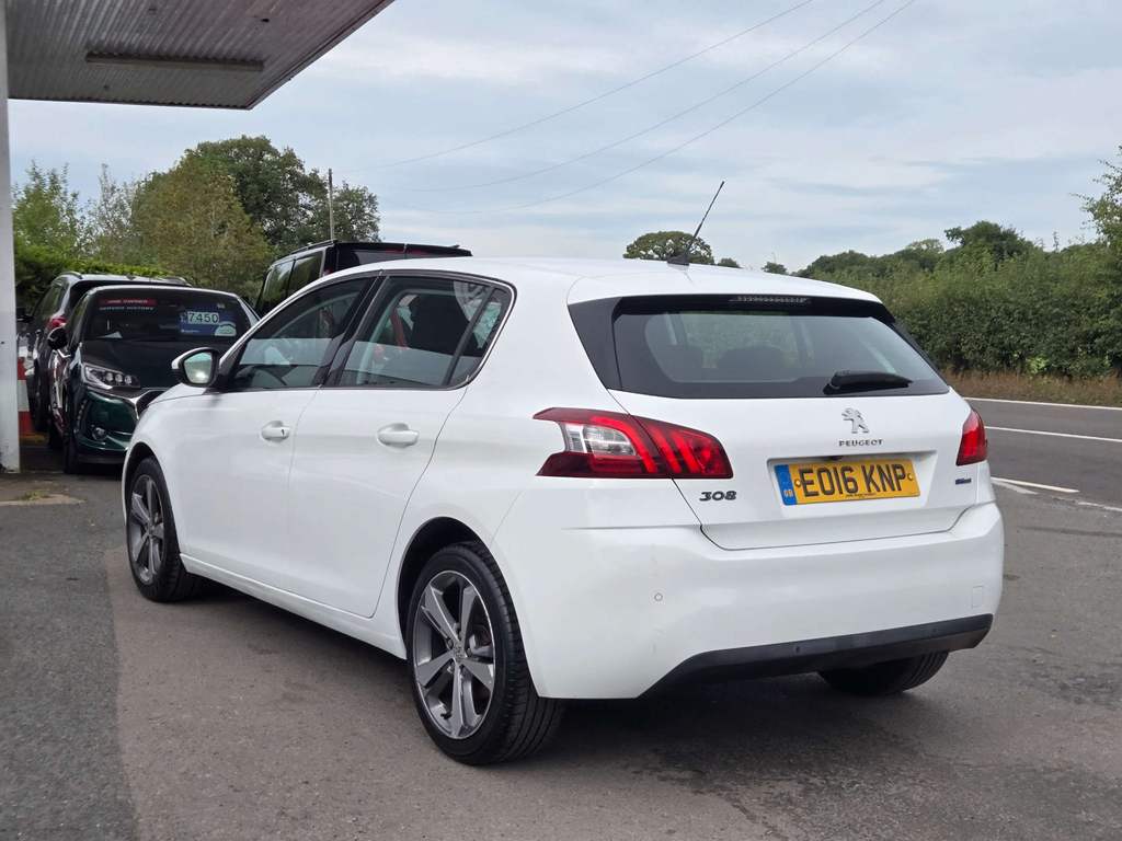 Peugeot 308 Allure Ss White #4