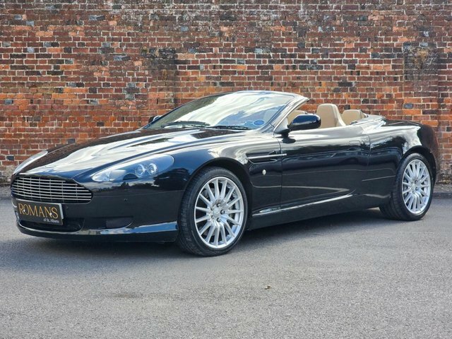 Aston Martin DB9 5.9 Volante Seq Eu4 394 Gkm, 450 Bh Black