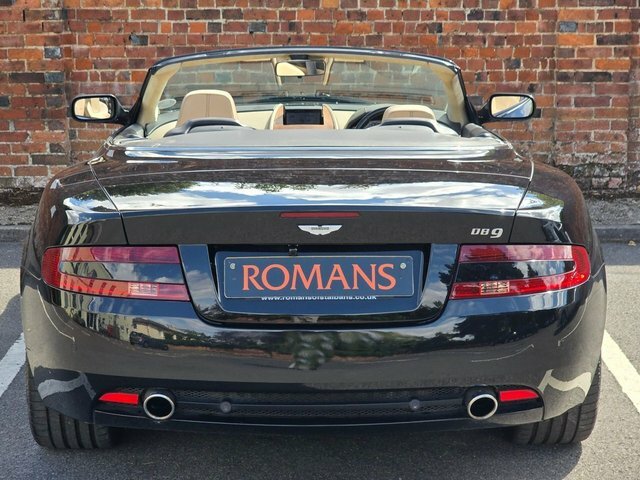Aston Martin DB9 5.9 Volante Seq Eu4 394 Gkm, 450 Bh Black #5