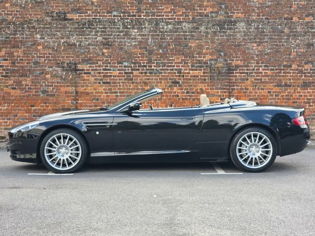 Aston Martin DB9 5.9 Volante Seq Eu4 394 Gkm, 450 Bh Black #2