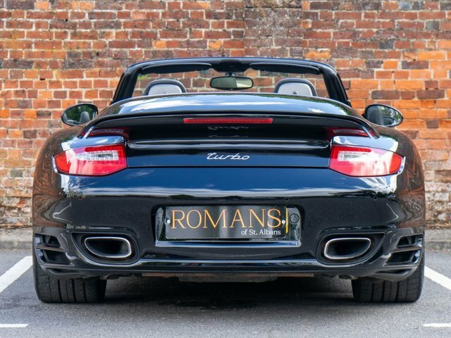 Porsche 911 3.8 997 Turbo Cabriolet Pdk Awd 268 G Black #5