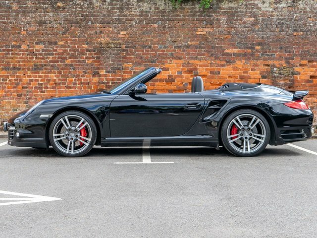 Porsche 911 3.8 997 Turbo Cabriolet Pdk Awd 268 G Black #2