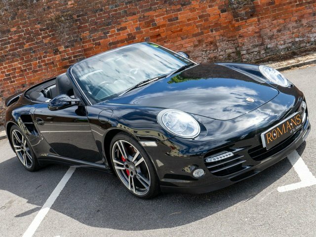 Porsche 911 3.8 997 Turbo Cabriolet Pdk Awd 268 G Black #6