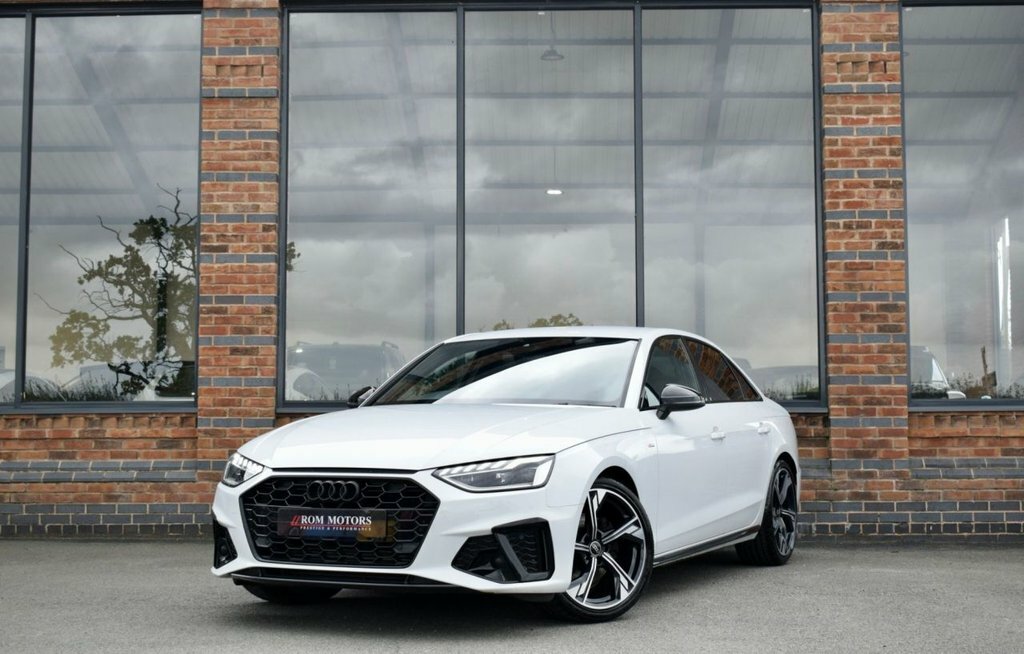Audi A4 40 Tfsi 204 S Line S Tronic White #1