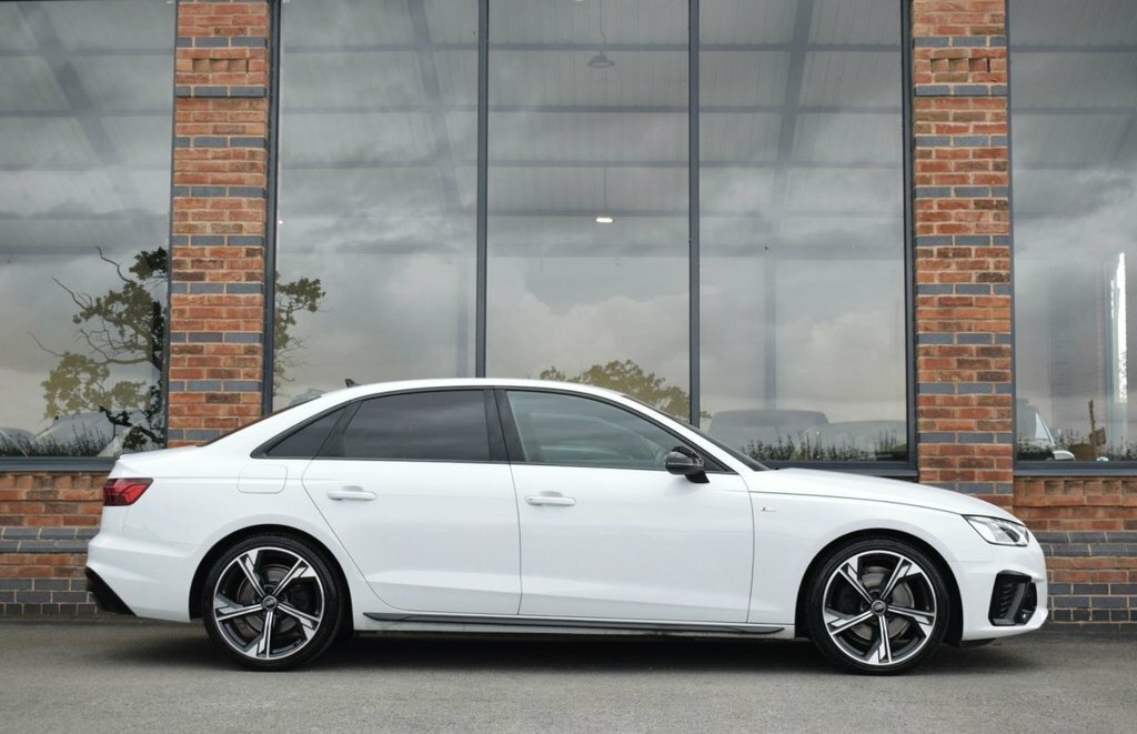 Audi A4 40 Tfsi 204 S Line S Tronic White #9