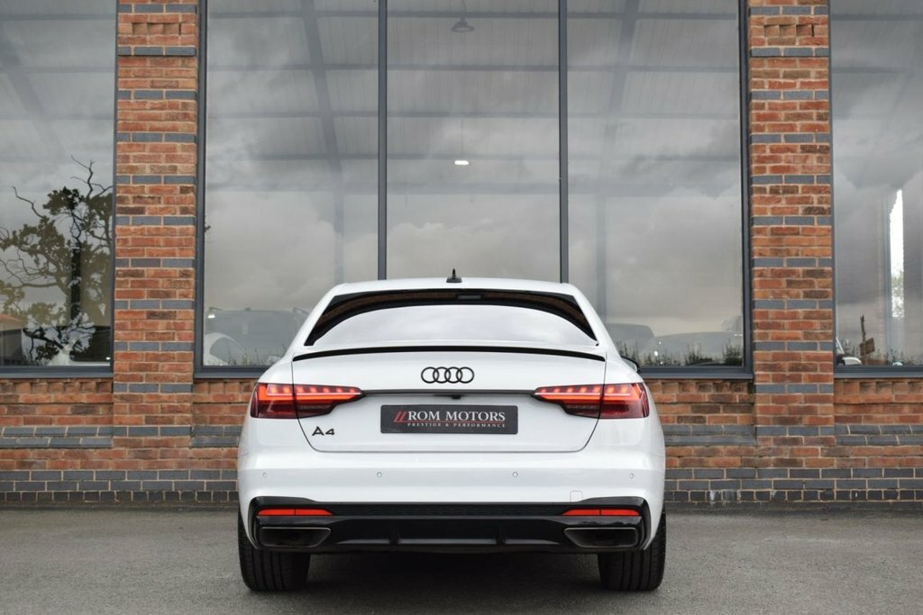 Audi A4 40 Tfsi 204 S Line S Tronic White #6
