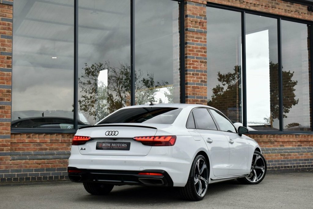 Audi A4 40 Tfsi 204 S Line S Tronic White #2