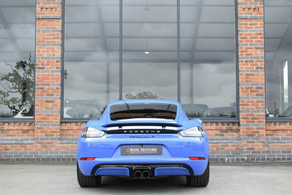 Porsche 718 Cayman 2.5L S Blue #6