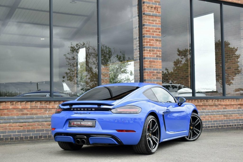 Porsche 718 Cayman 2.5L S Blue #2
