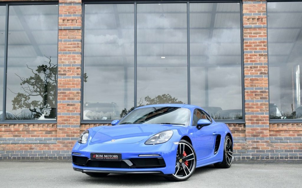 Porsche 718 Cayman 2.5L S Blue