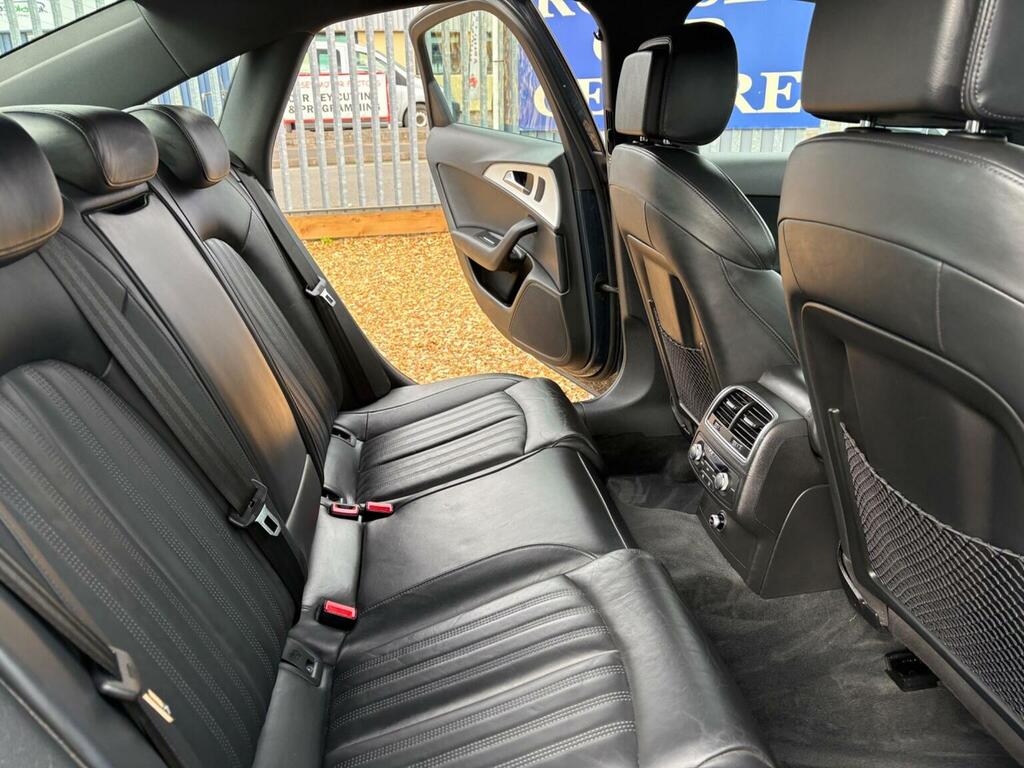Audi A6 Saloon Tdi Quattro S Line Black Edition White #16