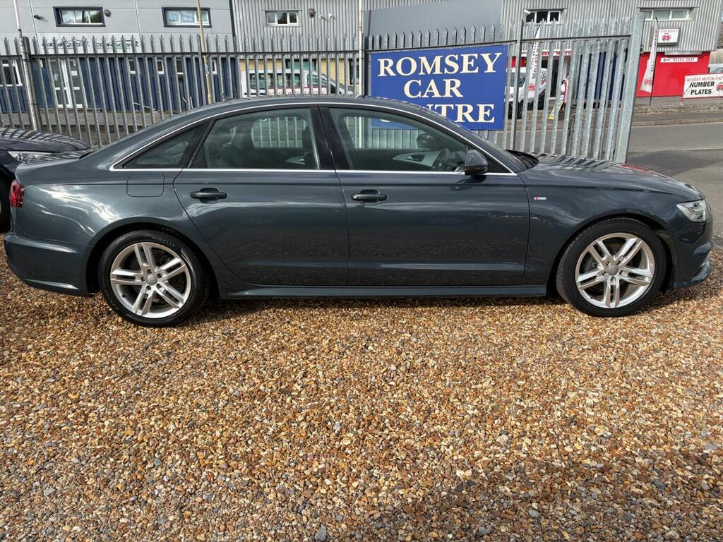 Audi A6 Saloon Tdi Quattro S Line Black Edition White #9
