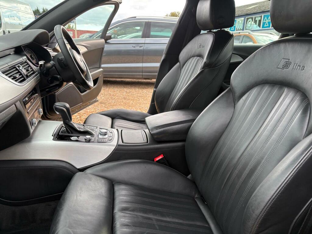 Audi A6 Saloon Tdi Quattro S Line Black Edition White #41