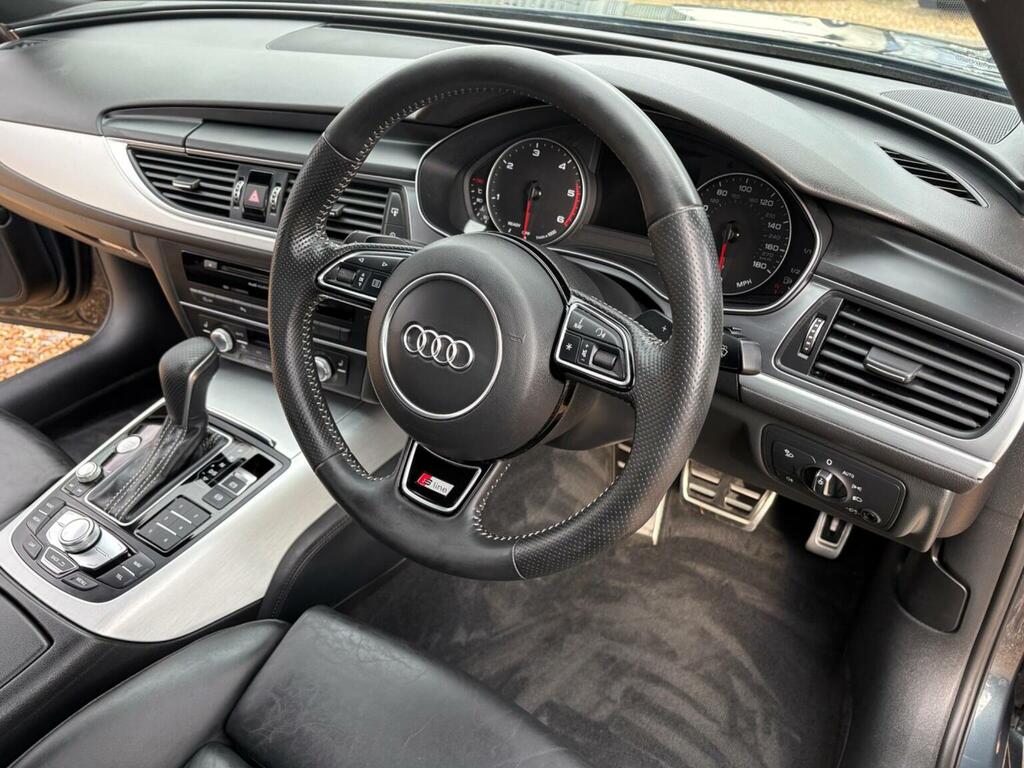 Audi A6 Saloon Tdi Quattro S Line Black Edition White #40