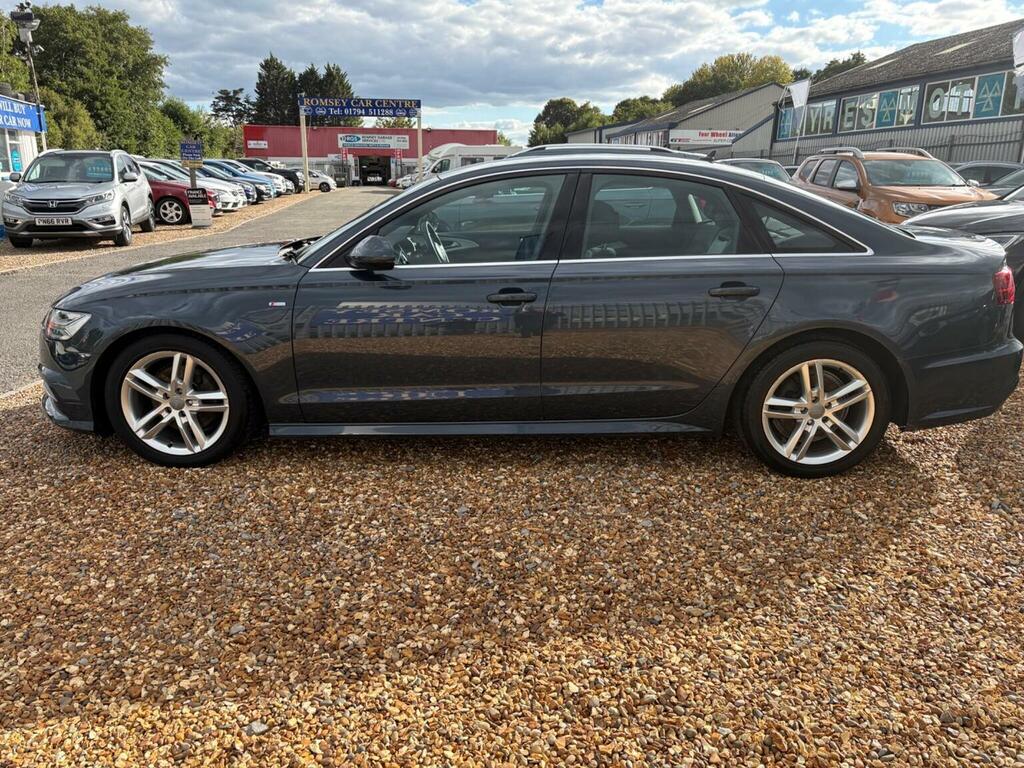 Audi A6 Saloon Tdi Quattro S Line Black Edition White #7