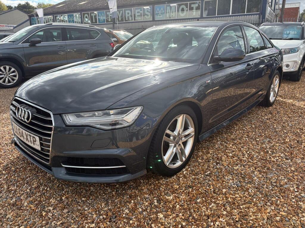 Audi A6 Saloon Tdi Quattro S Line Black Edition White #6