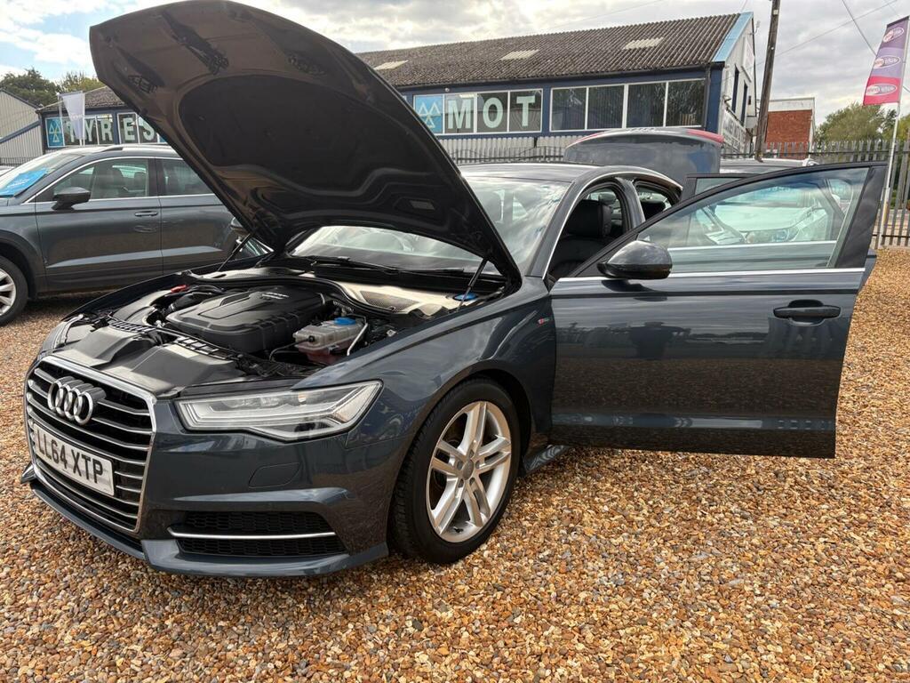 Audi A6 Saloon Tdi Quattro S Line Black Edition White #43