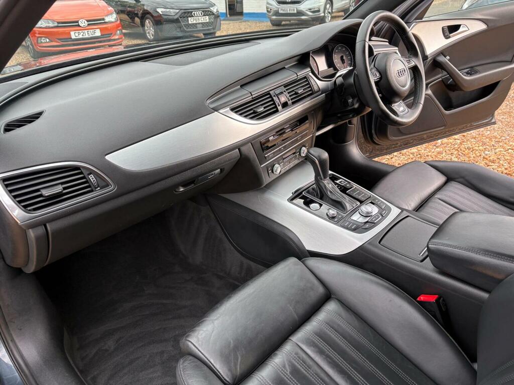 Audi A6 Saloon Tdi Quattro S Line Black Edition White #11