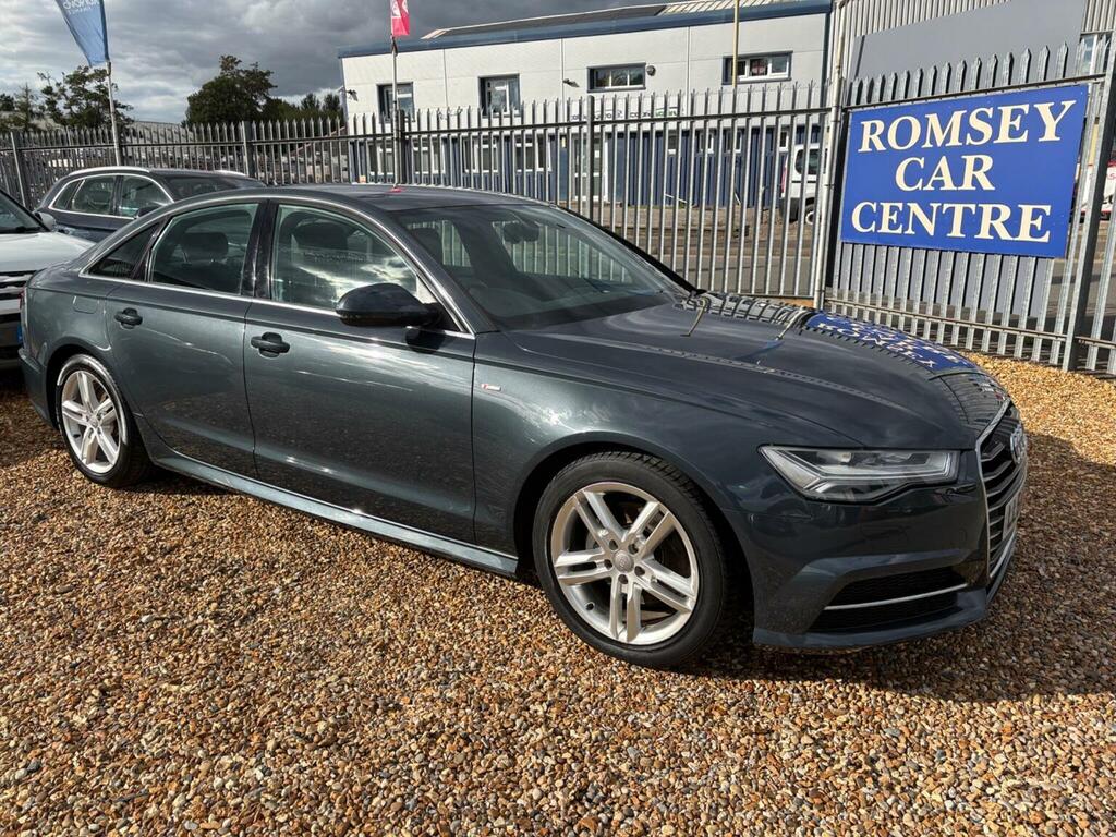 Audi A6 Saloon Tdi Quattro S Line Black Edition White #1