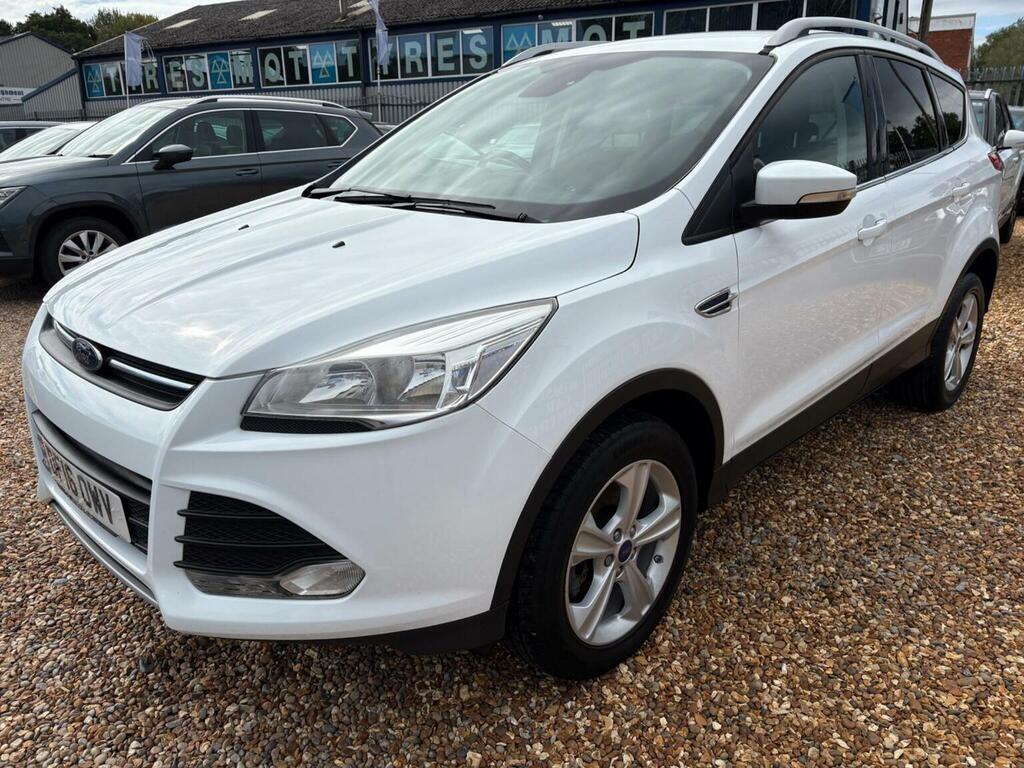 Ford Kuga 2.0 Tdci Zetec 2Wd Euro 6 Ss White #3