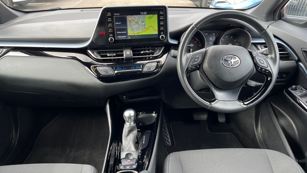Toyota C-Hr 1.8 Vvt-h Design Cvt Euro Silver #6