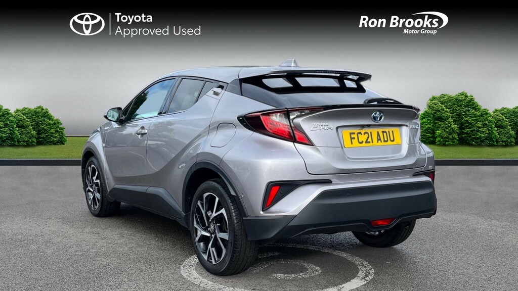 Toyota C-Hr 1.8 Vvt-h Design Cvt Euro Silver #4