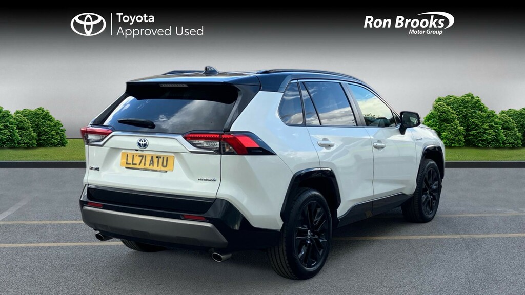 Toyota Rav 4 2.5 Vvt-h Dynamic Cvt Euro White #2