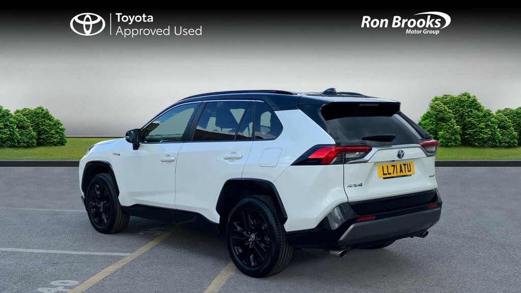 Toyota Rav 4 2.5 Vvt-h Dynamic Cvt Euro White #4