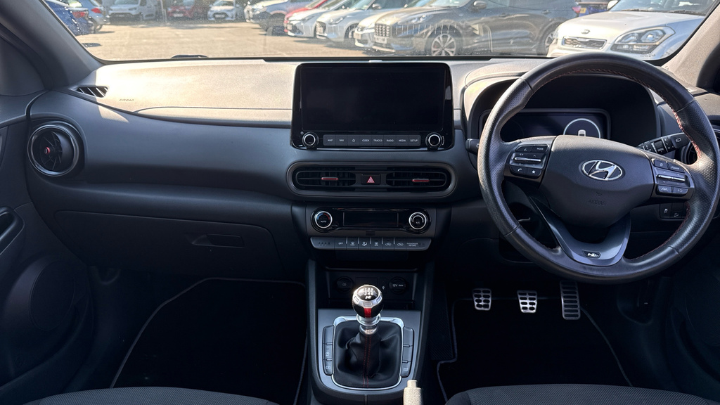 Hyundai Kona 1.0 T-gdi Mhev N Line Euro White #6