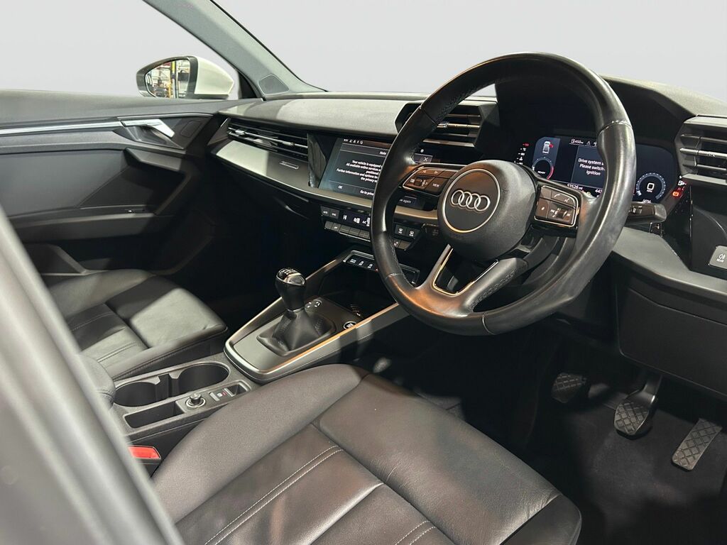 Audi A3 2.0 Tdi 30 Sport Saloon Euro 6 White #4