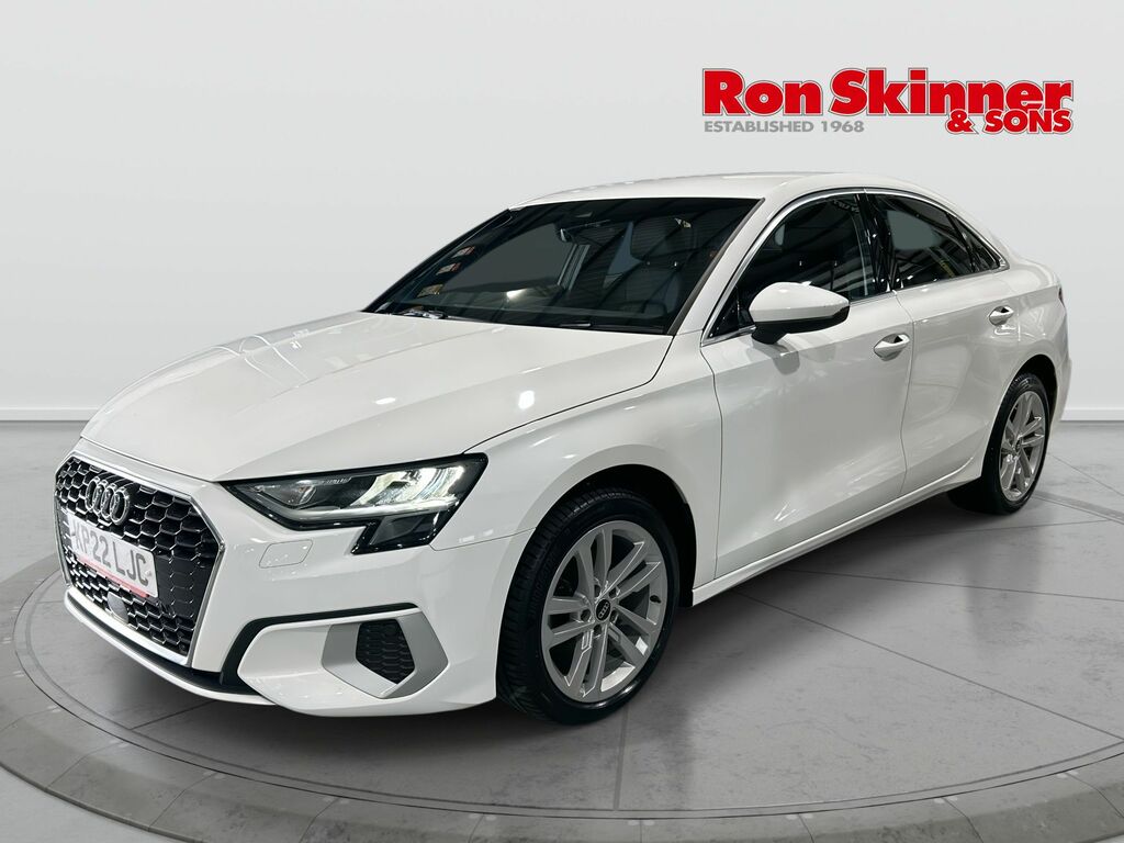 Audi A3 2.0 Tdi 30 Sport Saloon Euro 6 White #2