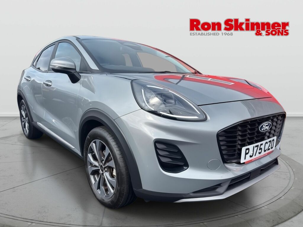 Ford Puma 1.0T Ecoboost Mhev Titanium Suv Hybrid Silver