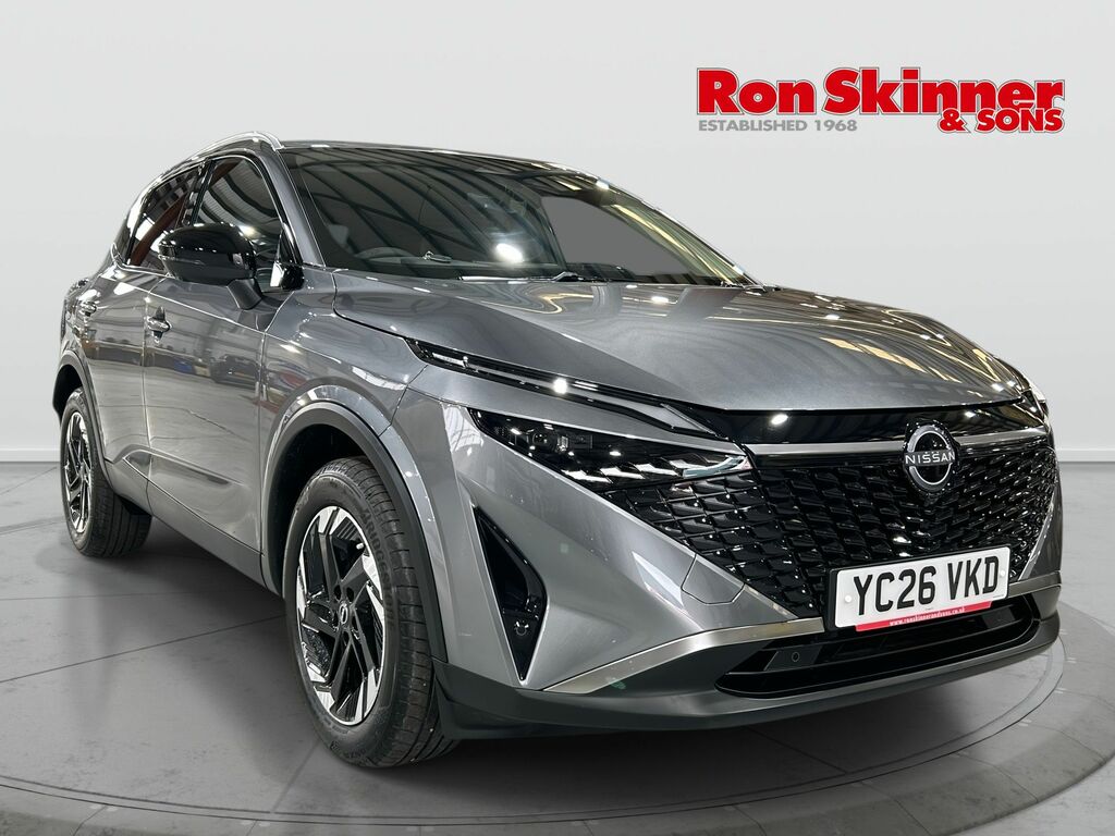 Nissan Qashqai 1.3 Dig-t Mhev N-connecta Suv Hybrid Ma Grey
