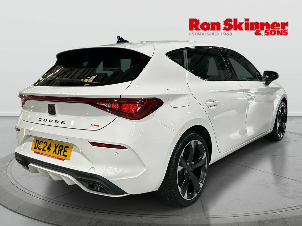 Cupra Leon 1.5 Tsi V1 Hatchback Euro 6 Ss DC24XRE White #4