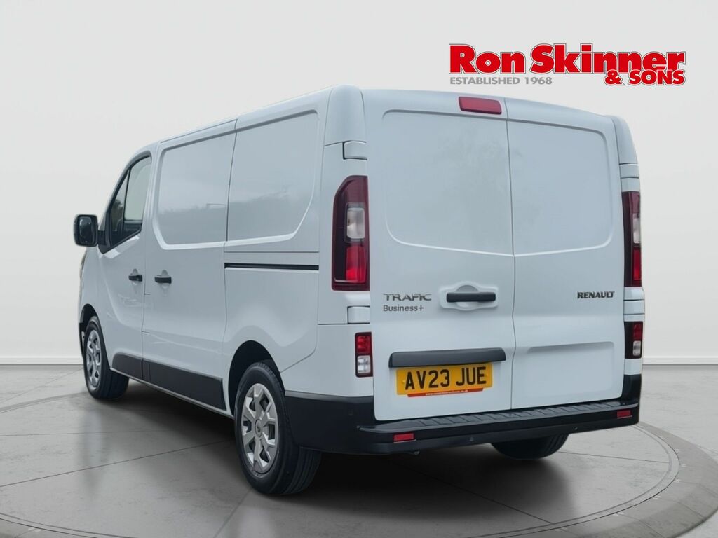 Renault Trafic 2.0 Dci Blue Sl30 Business Panel Van M AV23JUE White #3
