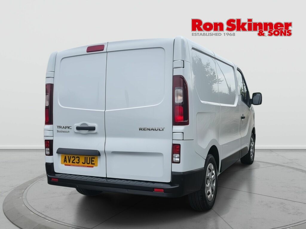 Renault Trafic 2.0 Dci Blue Sl30 Business Panel Van M AV23JUE White #4