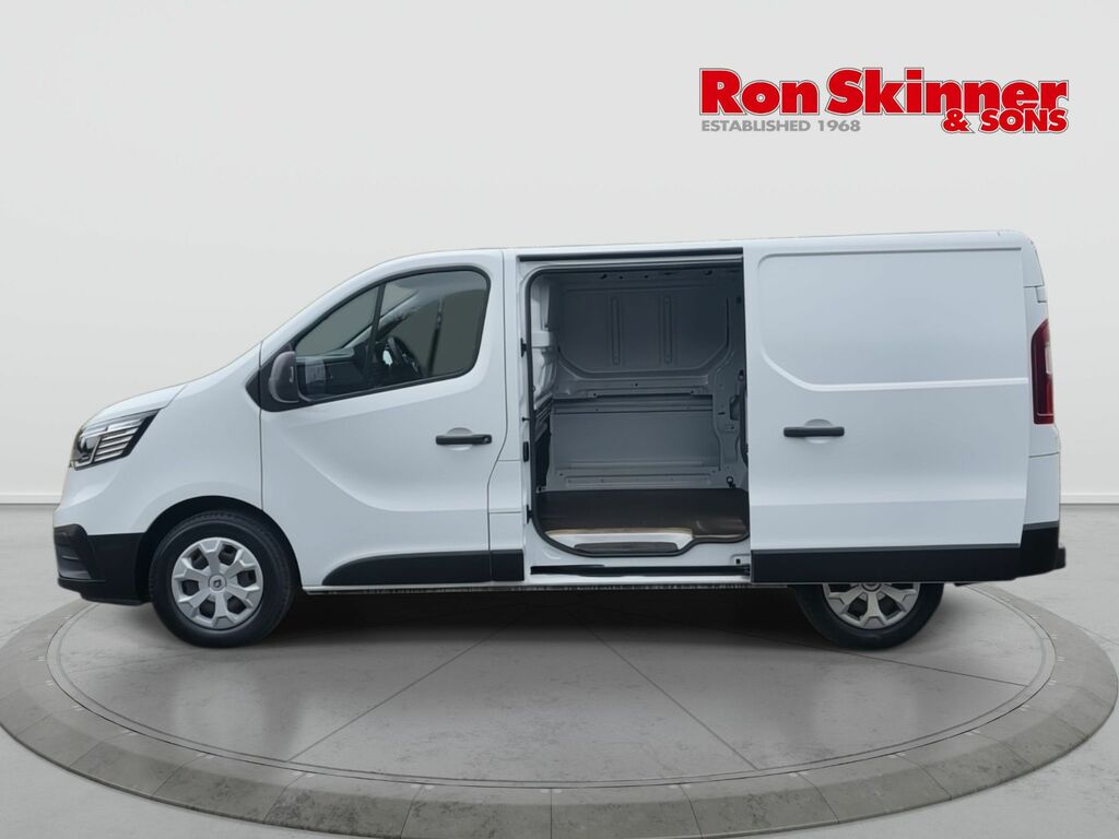 Renault Trafic 2.0 Dci Blue Sl30 Business Panel Van M AV23JUE White #6