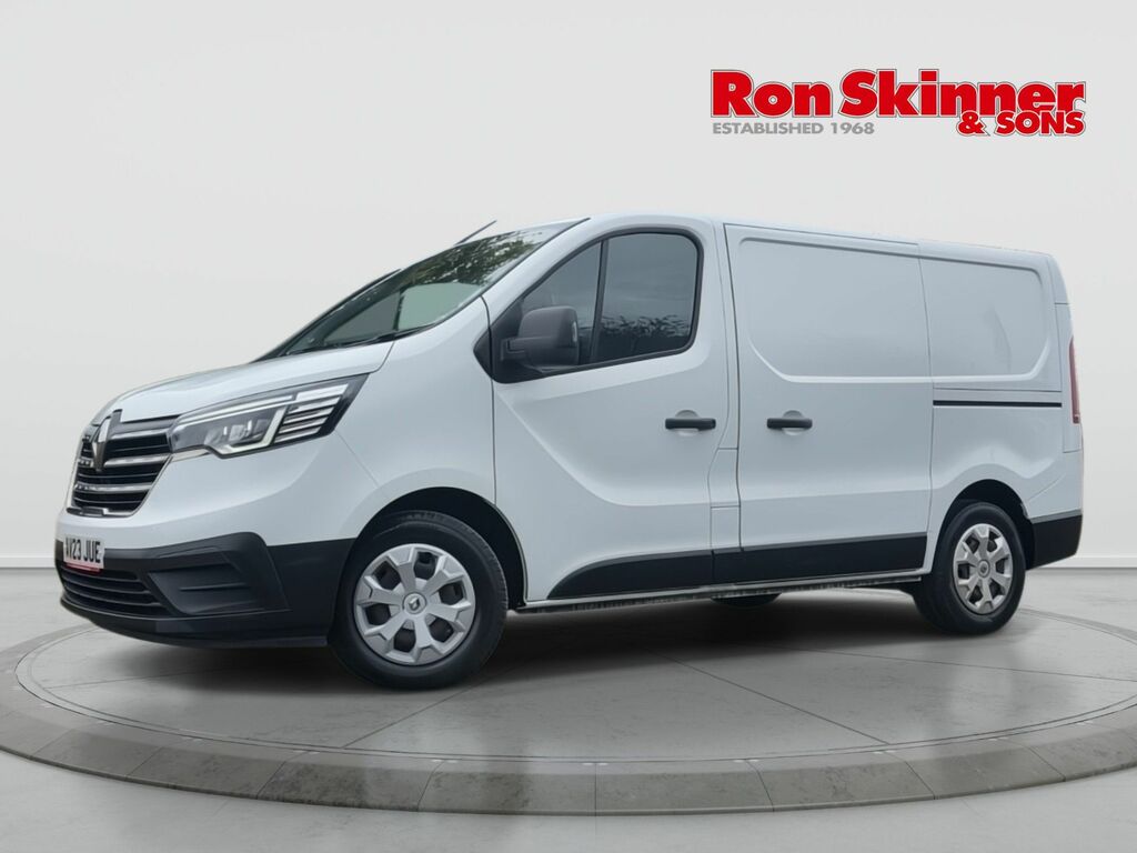 Renault Trafic 2.0 Dci Blue Sl30 Business Panel Van M AV23JUE White #5
