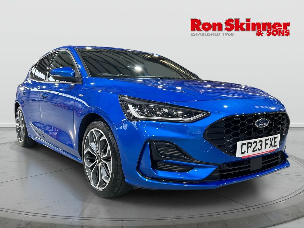 Ford Focus 1.0T Ecoboost Mhev St-line X Edition Hatchback Blue