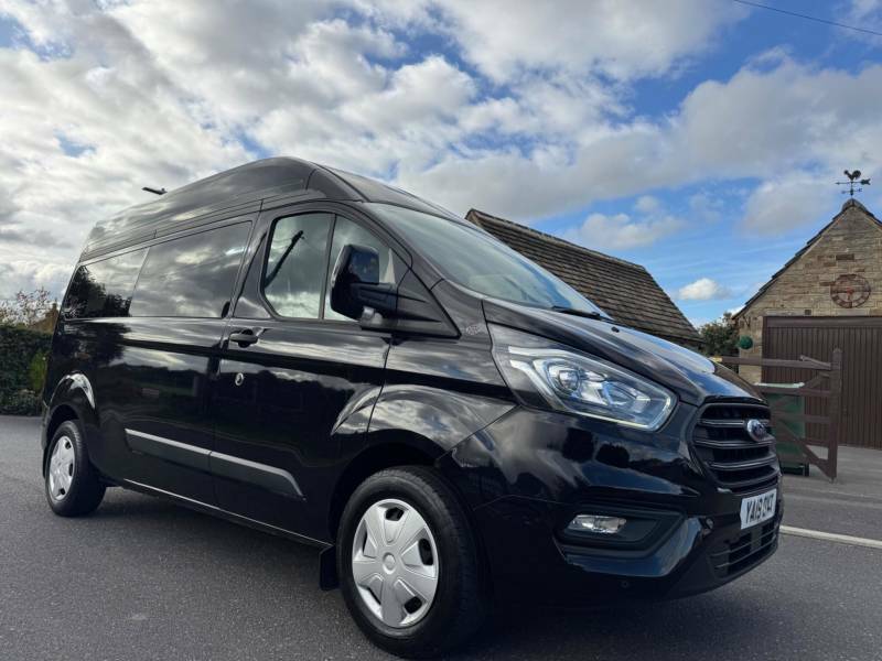 Ford Transit Custom 2.0 320 Ecoblue Trend Kombi L2 H2 Euro 6 Ss Black #2