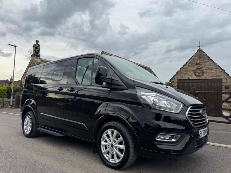 Ford Tourneo Custom 2.0 310 Ecoblue Titanium L1 Euro 6 Ss Black #2