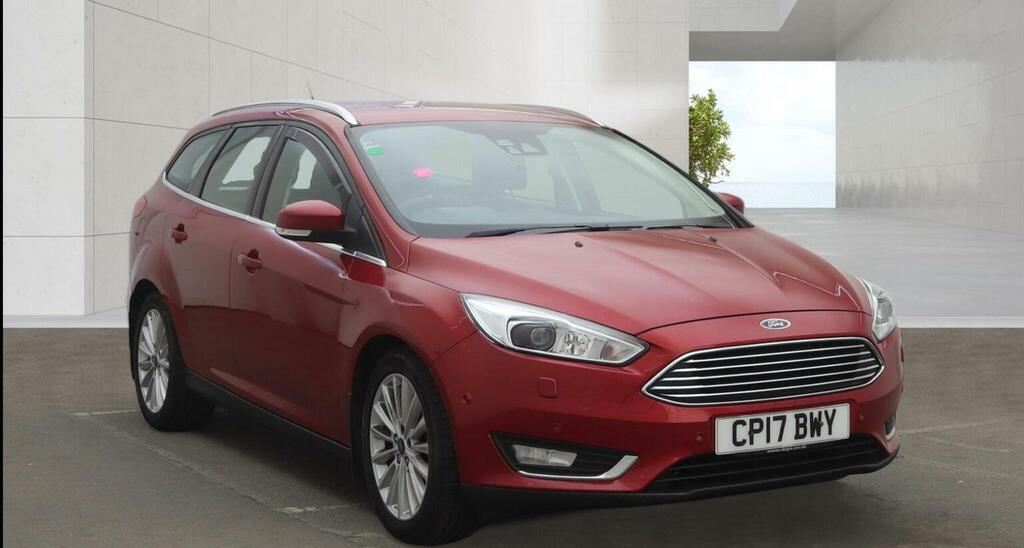 Ford Focus 1.5 Tdci Titanium X Euro 6 Ss Red