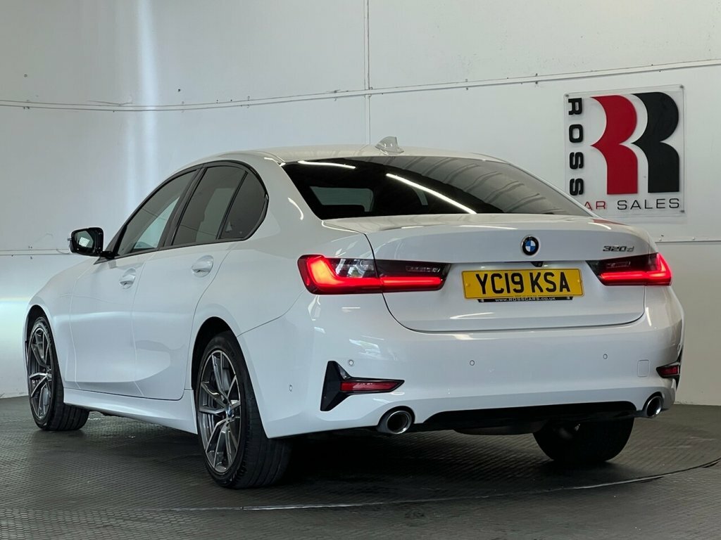 BMW 3 Series 320D Sport YC19KSA White #5