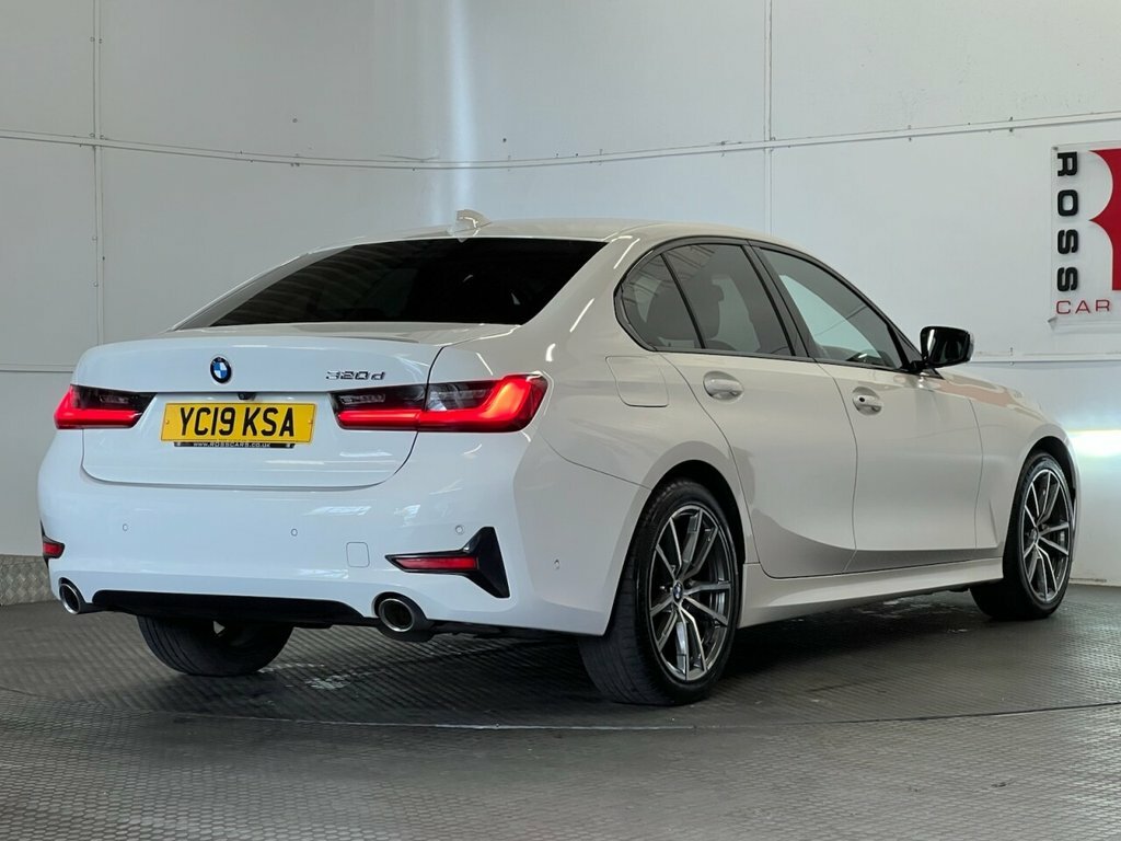 BMW 3 Series 320D Sport YC19KSA White #3