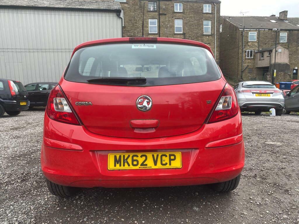 Vauxhall Corsa 1.2 16V Active Euro 5 Red #4