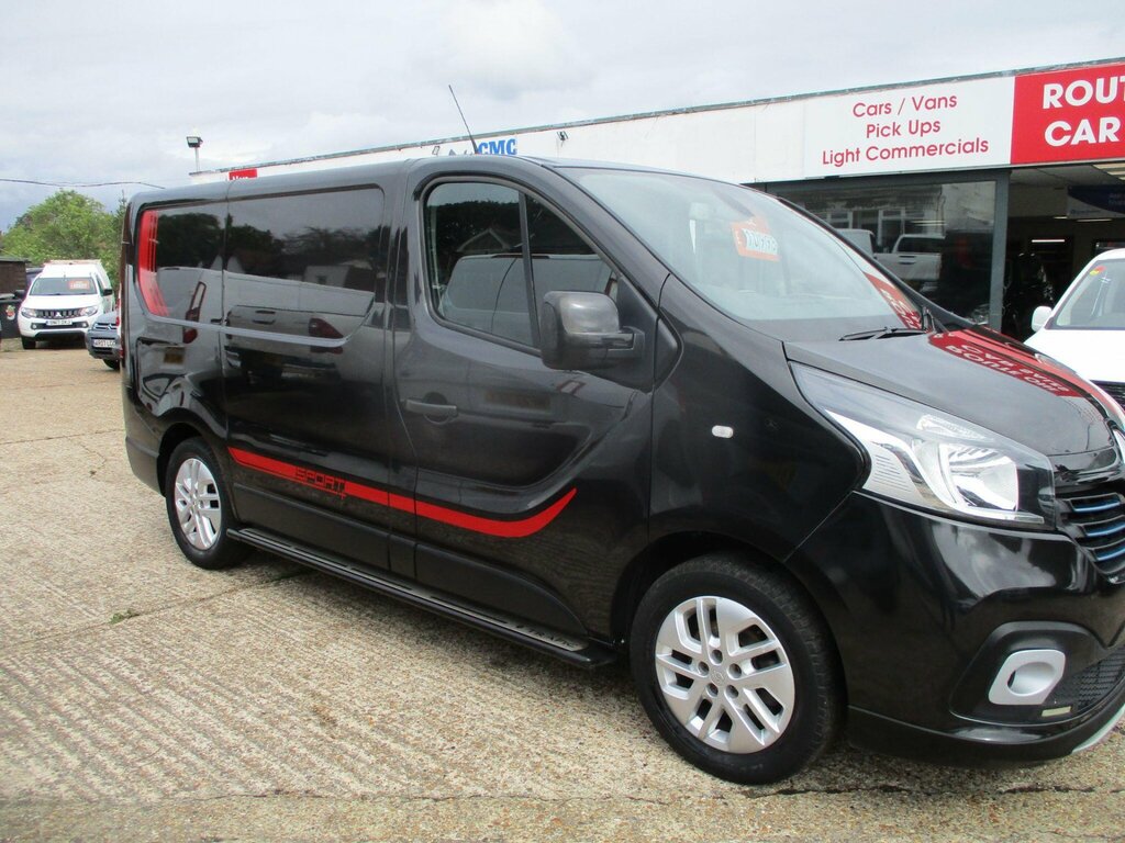 Renault Trafic 1.6 Dci Energy 27 Sport Nav Panel Van M Black #6