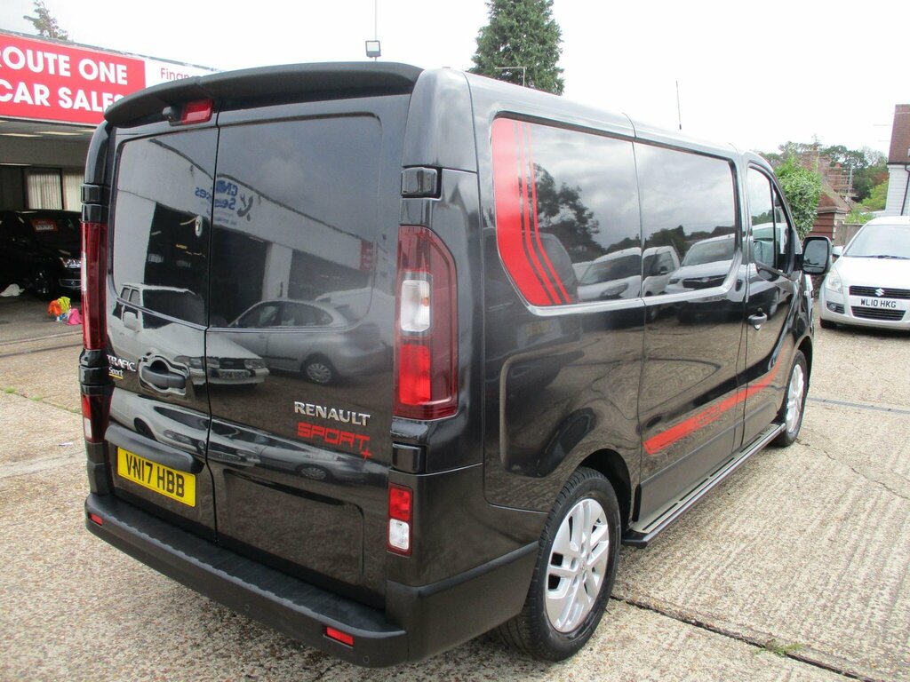 Renault Trafic 1.6 Dci Energy 27 Sport Nav Panel Van M Black #5