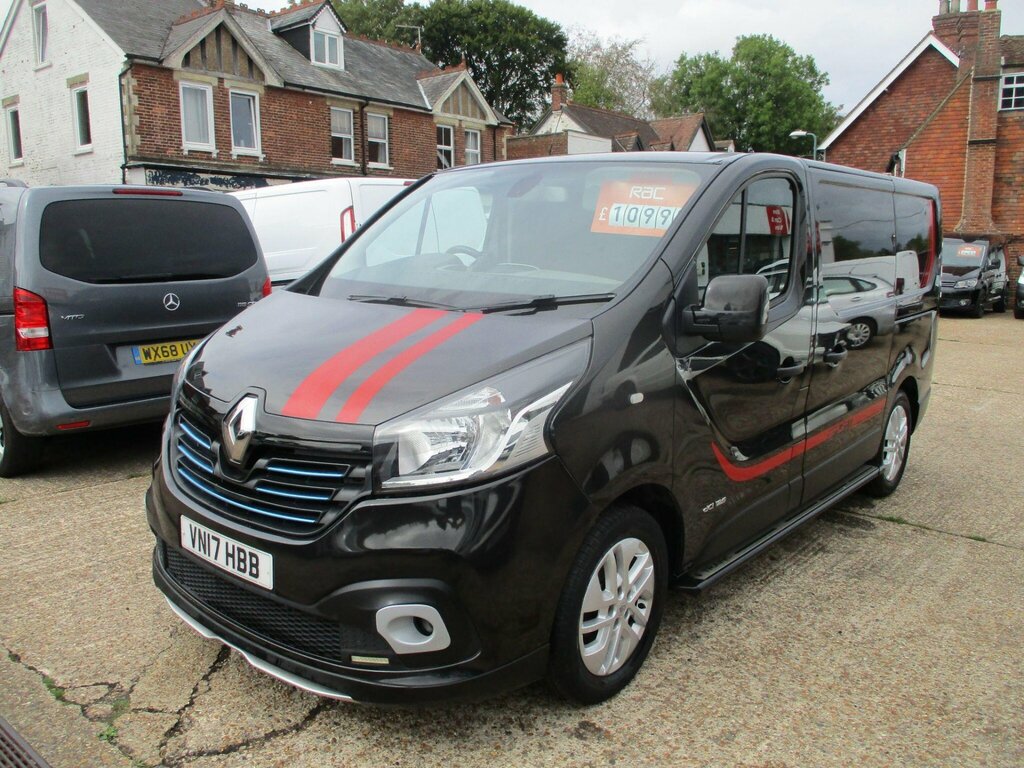 Renault Trafic 1.6 Dci Energy 27 Sport Nav Panel Van M Black